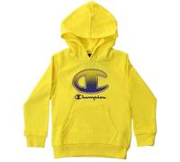 Felpa Bambino Champion in Cotone Cappuccio Garzata Sport 305975 BZY Giallo