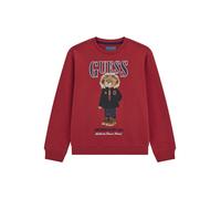 FELPA BAMBINO GUESS kids felpa CHILI RED ROSSO 424924