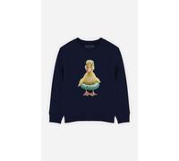 Felpa Bambino In Francia. Colore Blu Marino. DUCK BOUEE