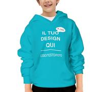Felpa Bambino Personalizzata Il Tuo con Foto Testo Felpe Ragazzo Personalizzate Morbida E Confortevole per Maglietta Ragazza Tuta Casual,Scuola,Sport,Compleanno O Natale Regali Personalizzati