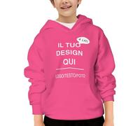 Felpa Bambino Personalizzata Il Tuo Quadro con Foto e/o Testo Felpe Ragazzo Personalizzate Morbida E Confortevole per Maglietta Ragazza Tuta Casual,Scuola,Compleanno O Natale Regali Personalizzati