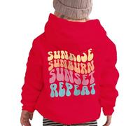 Felpa Bambino Ragazza Casuale Maniche Lunghe Scollo Rotondo Felpe Super Morbida Graziosa Top A Tunica per Bambina Sweatshirt Calda Sportswear Bambine E Ragazze 4-15 Anni