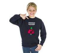 Felpa Bambino Ragazzo. Colore Blu Marino. MONSIEUR BAVARD