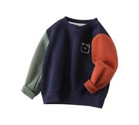 Felpa Bambino Senza Cappuccio,Felpa Leggera da Sportiva Felpe con Cappuccio Basic Cappotto Homewear per Bambini Comfort E Stile Perfetta Adolescenti Regalo
