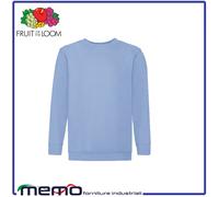 FELPA BAMBINO stampa bimbo FRUIT OF THE LOOM cotone calcio nuoto basket karate