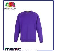 FELPA BAMBINO stampa bimbo FRUIT OF THE LOOM cotone calcio nuoto basket karate