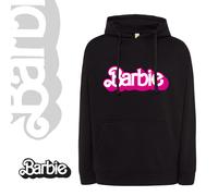 FELPA BARBIE LOGO UNISEX - 80% COTONE 20% POLIESTERE