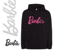 FELPA BARBIE LOGO VINTAGE UNISEX - 80% COTONE 20% POLIESTERE