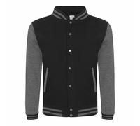 FELPA BASEBALL VERSITY JACKET UNISEX JH043 AWDIS COLLEGE BOMBER FASHION STYLE
