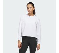 Felpa Beyond The Course con bottoni automatici laterali in tessuto Twistweave White 2XL