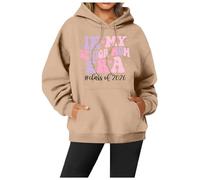 Felpa Bianca Senza Cappuccio Donna Maglione Rosa Garzata Scoperte Mezza Trekking Arcobaleno Lilla Cuore Stampa Serpeverde Patch Croce più Ampio Lacci Una Trapezio Tuta