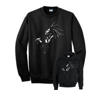 Felpa BOB MARLEY reggae legend rasta king ska grafica con e senza cappuccio nera