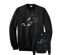 Felpa BOB MARLEY reggae legend rasta king ska grafica con e senza cappuccio nera