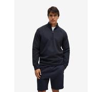 Felpa BOSS Green Sweat Half Zip blu scuro - S