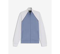 BOSS Felpa in misto cotone con profili a contrasto - Style SW_Join Skaz, 50553566 Bianco / Blu S