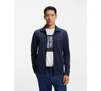 Felpa BOSS Zestart Full Zip blu navy - M