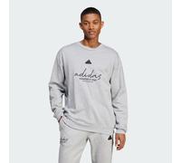 Felpa Brand Love French Terry Medium Grey Heather XS
