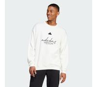 Felpa Brand Love French Terry Off White M