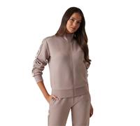 GUESS Giacca di felpa sportiva 'BRITNEY' beige / talpa / nero / bianco Donna GUESS S