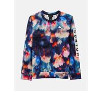 Felpa Burton Oak Crewneck Fleece blu floreale donna - L