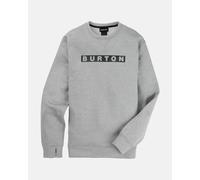 Felpa Burton Oak Crewneck grigio chiaro - S
