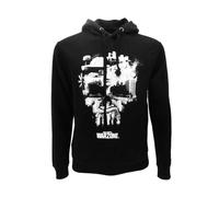 Felpa Call of Duty WarZone Originale WZ teschio ufficiale cappuccio tasca nera