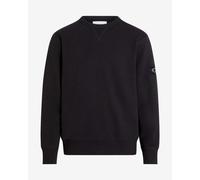 Calvin Klein Jeans Badge Crew Neck J30J323426, Uomo, Nero (CK Black), L