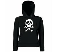Felpa Capitan Harlock v1 Arcadia Cartone Anni '80 Unisex teschio skull