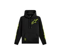Felpa con cappuccio Alpinestars Triple nera XL