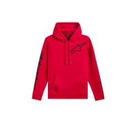 Felpa con cappuccio Alpinestars Triple rossa XL