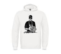 Felpa cappuccio di GEOLIER "I p' me, tu p' te" rapper napoletano unisex Emanuele