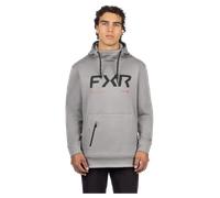 Felpa Cappuccio FXR Hydrogen Tech Po 26 Grigio/RossoL Grigio,Rosso