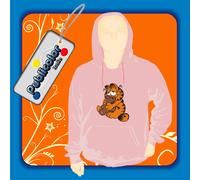 FELPA CAPPUCCIO GARFIELD 2 PERSONALIZZATA