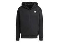 Felpa Cappuccio Giacca Sportiva UOMO Adidas Nero Future Icons Badge Of Sport