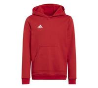 adidas Entrada 22 Sweat Hoodie, Felpa con Cappuccio Unisex-Bambini, Team Power Red 2, 7-8 Years