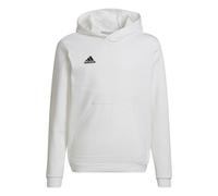 Felpa Cappuccio Hoodie Ragazzi Unisex Adidas Entrada Y Bianco Cotone Felpato