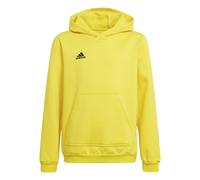 adidas Unisex - Bambini Entrada 22 Sweat Hoodie, team yellow/black, 15-16 Years