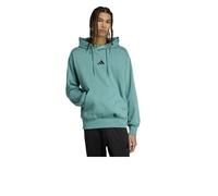 Felpa Cappuccio Hoodie UOMO Adidas Essentials Feelcozy Fleece Verde acqua