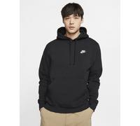 Felpa Cappuccio Hoodie UOMO Nike CLUB Sportswear Fleece Cappuccio Nero Cotone