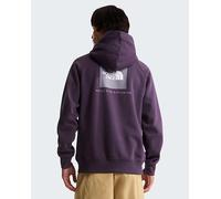 The North Face - Felpa con cappuccio - M Raglan Box Nse Regular Hoodie Endless Dusk per Uomo in Cotone - Taglia S - Viola