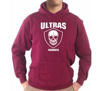 Felpa Cappuccio KJ1651 Ultras Granata Tifosi Torino Curva Toro
