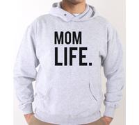 Felpa cappuccio KJ1886 Mom Life. Sei la mia Vita Mamma Idea Regalo
