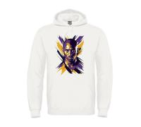 Felpa cappuccio KOBE BRYANT v2 - 24 Lakers Unisex Black Mamba maglietta t-shirt