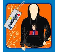 FELPA CAPPUCCIO LUPIN PERSONALIZZATA