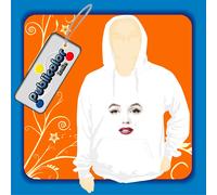 FELPA CAPPUCCIO MARILYN MONROE PERSONALIZZATA