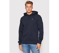 Felpa Cappuccio Pullover UOMO Napapijri Balis Hoodie Blue Navy Cappuccio