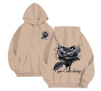 Felpa Cappuccio Uomo Cerniera Oversized Hoodie Pullover Solid Color Grafica Resistente Atletica 3D Stampa Giacca Invernale più con Fodera Calda