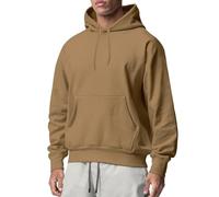 Felpa Cappuccio Uomo Felpe Lavoro, Tinta Unita a Maniche Lunghe Tinta Unita Felpa Casual Sportiva Classico Sweatshirt Confortevole Pullove Termica Comodo Autunno Inverno per Il Tempo Libero