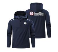 Felpa Cappuccio Uomo S.H.E.L.B.Y, Abbigliamento Felpe Manica Lunga, Ideale per la Vita Quotidiana e Lo Sport, Diversi(Dark Blue,3XL)