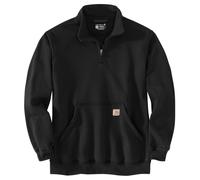 Felpa Carhartt Quarter-Zip nera taglia XL